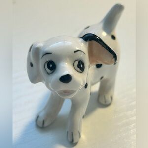 DISNEY 101 Dalmations Puppy Figures Ceramic Vintage JAPAN MCM Vintage Trinket